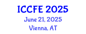 International Conference on Chemical and Food Engineering (ICCFE) June 21, 2025 - Vienna, Austria