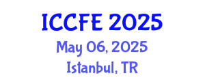 International Conference on Chemical and Food Engineering (ICCFE) May 06, 2025 - Istanbul, Turkey