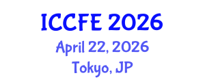 International Conference on Chemical and Food Engineering (ICCFE) April 22, 2026 - Tokyo, Japan