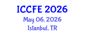 International Conference on Chemical and Food Engineering (ICCFE) May 06, 2026 - Istanbul, Turkey