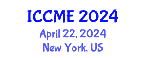 International Conference on Chemical and Molecular Engineering (ICCME) April 22, 2024 - New York, United States