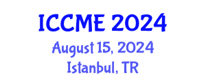 International Conference on Chemical and Molecular Engineering (ICCME) August 15, 2024 - Istanbul, Turkey