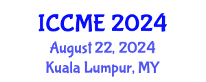 International Conference on Chemical and Molecular Engineering (ICCME) August 22, 2024 - Kuala Lumpur, Malaysia