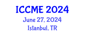 International Conference on Chemical and Molecular Engineering (ICCME) June 27, 2024 - Istanbul, Turkey