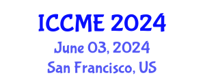 International Conference on Chemical and Molecular Engineering (ICCME) June 03, 2024 - San Francisco, United States