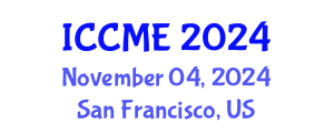 International Conference on Chemical and Molecular Engineering (ICCME) November 04, 2024 - San Francisco, United States