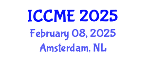 International Conference on Chemical and Molecular Engineering (ICCME) February 08, 2025 - Amsterdam, Netherlands