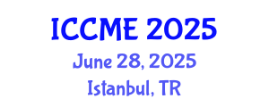 International Conference on Chemical and Molecular Engineering (ICCME) June 28, 2025 - Istanbul, Turkey
