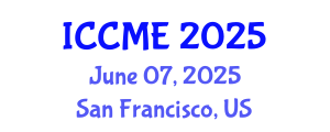 International Conference on Chemical and Molecular Engineering (ICCME) June 07, 2025 - San Francisco, United States