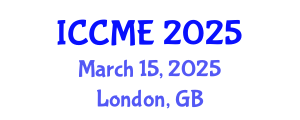 International Conference on Chemical and Molecular Engineering (ICCME) March 15, 2025 - London, United Kingdom