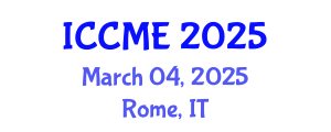 International Conference on Chemical and Molecular Engineering (ICCME) March 04, 2025 - Rome, Italy