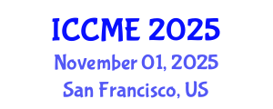 International Conference on Chemical and Molecular Engineering (ICCME) November 01, 2025 - San Francisco, United States