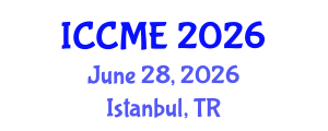 International Conference on Chemical and Molecular Engineering (ICCME) June 28, 2026 - Istanbul, Turkey