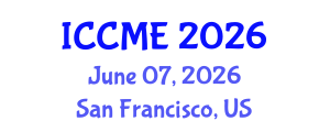 International Conference on Chemical and Molecular Engineering (ICCME) June 07, 2026 - San Francisco, United States