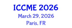 International Conference on Chemical and Molecular Engineering (ICCME) March 29, 2026 - Paris, France