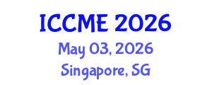 International Conference on Chemical and Molecular Engineering (ICCME) May 03, 2026 - Singapore, Singapore