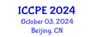 International Conference on Chemical and Petrochemical Engineering (ICCPE) October 03, 2024 - Beijing, China