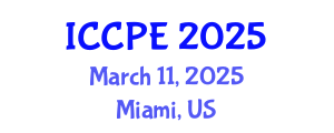 International Conference on Chemical and Petrochemical Engineering (ICCPE) March 11, 2025 - Miami, United States