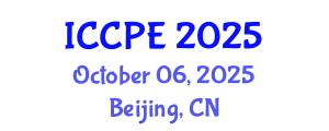 International Conference on Chemical and Petrochemical Engineering (ICCPE) October 06, 2025 - Beijing, China
