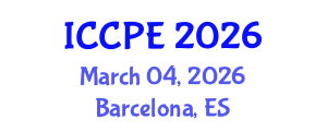 International Conference on Chemical and Petrochemical Engineering (ICCPE) March 04, 2026 - Barcelona, Spain