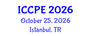 International Conference on Chemical and Petrochemical Engineering (ICCPE) October 25, 2026 - Istanbul, Turkey