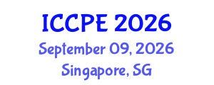 International Conference on Chemical and Petrochemical Engineering (ICCPE) September 09, 2026 - Singapore, Singapore