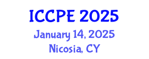 International Conference on Chemical and Pharmaceutical Engineering (ICCPE) January 14, 2025 - Nicosia, Cyprus
