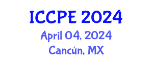 International Conference on Chemical and Process Engineering (ICCPE) April 04, 2024 - Cancún, Mexico
