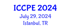International Conference on Chemical and Process Engineering (ICCPE) July 29, 2024 - Istanbul, Turkey