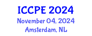 International Conference on Chemical and Process Engineering (ICCPE) November 04, 2024 - Amsterdam, Netherlands