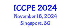 International Conference on Chemical and Process Engineering (ICCPE) November 18, 2024 - Singapore, Singapore