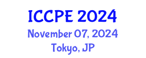 International Conference on Chemical and Process Engineering (ICCPE) November 07, 2024 - Tokyo, Japan