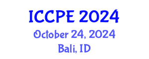 International Conference on Chemical and Process Engineering (ICCPE) October 24, 2024 - Bali, Indonesia