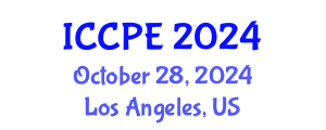 International Conference on Chemical and Process Engineering (ICCPE) October 28, 2024 - Los Angeles, United States