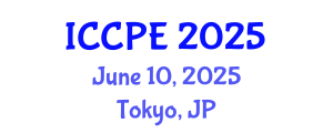 International Conference on Chemical and Process Engineering (ICCPE) June 10, 2025 - Tokyo, Japan