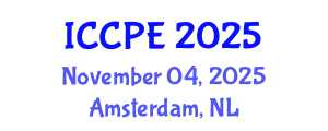 International Conference on Chemical and Process Engineering (ICCPE) November 04, 2025 - Amsterdam, Netherlands