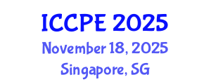 International Conference on Chemical and Process Engineering (ICCPE) November 18, 2025 - Singapore, Singapore