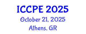 International Conference on Chemical and Process Engineering (ICCPE) October 21, 2025 - Athens, Greece