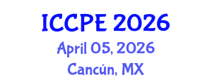 International Conference on Chemical and Process Engineering (ICCPE) April 05, 2026 - Cancún, Mexico