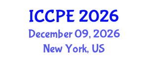 International Conference on Chemical and Process Engineering (ICCPE) December 09, 2026 - New York, United States International Conference on Chemical and Process Engineering (ICCPE) December 09, 2026 - New York, United States