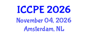 International Conference on Chemical and Process Engineering (ICCPE) November 04, 2026 - Amsterdam, Netherlands