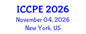 International Conference on Chemical and Process Engineering (ICCPE) November 04, 2026 - New York, United States International Conference on Chemical and Process Engineering (ICCPE) November 04, 2026 - New York, United States