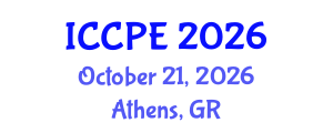 International Conference on Chemical and Process Engineering (ICCPE) October 21, 2026 - Athens, Greece