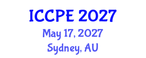 International Conference on Chemical and Process Engineering (ICCPE) May 17, 2027 - Sydney, Australia International Conference on Chemical and Process Engineering (ICCPE) May 17, 2027 - Sydney, Australia