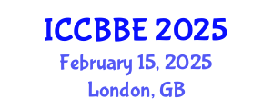 International Conference on Chemical, Biochemical and Biomolecular Engineering (ICCBBE) February 15, 2025 - London, United Kingdom