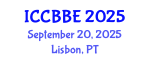 International Conference on Chemical, Biochemical and Biomolecular Engineering (ICCBBE) September 20, 2025 - Lisbon, Portugal