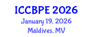 International Conference on Chemical, Biochemical and Process Engineering (ICCBPE) January 19, 2026 - Maldives, Maldives International Conference on Chemical, Biochemical and Process Engineering (ICCBPE) January 19, 2026 - Maldives, Maldives