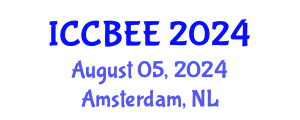 International Conference on Chemical, Biological and Environmental Engineering (ICCBEE) August 05, 2024 - Amsterdam, Netherlands