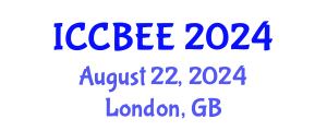 International Conference on Chemical, Biological and Environmental Engineering (ICCBEE) August 22, 2024 - London, United Kingdom