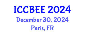 International Conference on Chemical, Biological and Environmental Engineering (ICCBEE) December 30, 2024 - Paris, France